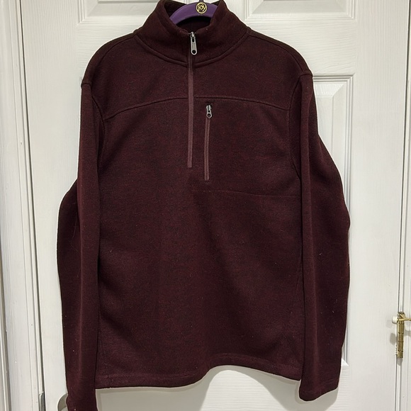 Columbia/Merona Men’s Quarter Zip pullover sweatshirt - Picture 8 of 12